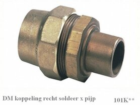 DM koppeling 101K 28 bu x 32mm