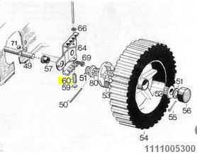 Stiga veer duwboom 1111-0053-00