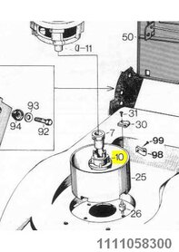 Stiga meshouder BE220 1111-0583-00