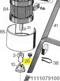 Stiga bevestigingsbout 1111-0791-00