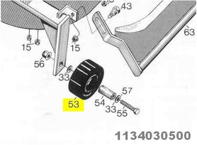 Stiga-steunrol 1134-0305-00
