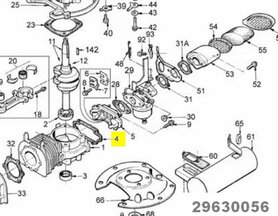Snuffelventiel-pakking 29630056