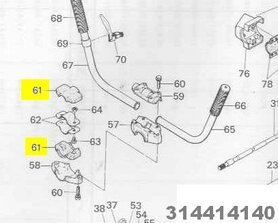 Trillingdemper Zenoah 314414140