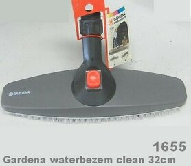 Gardena clean waterbezem 32cm wit