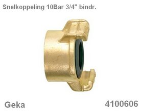 Slangkoppeling 3/4" Bin. model Geka