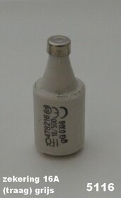 Zekering ceramisch 16A