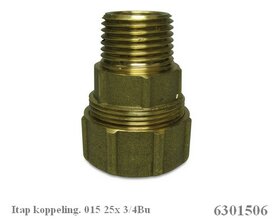 ITAP koppeling 015 25 x 3/4" bui
