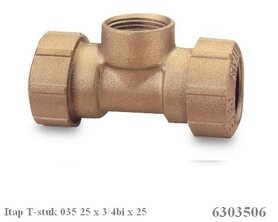 ITAP T-koppeling 035 25 x 3/4 x 25