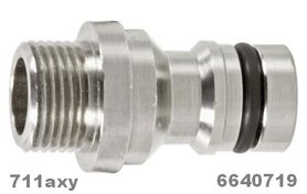 Geka insteeknippel naar Gardena