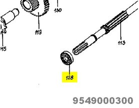 Stiga-kogellager 9549-0003-00