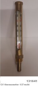 Thermometer tbv CV-installatie 131641 recht