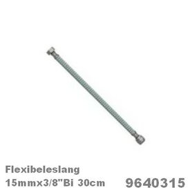 Aansluitslang 15x3/8"Bi  30cm