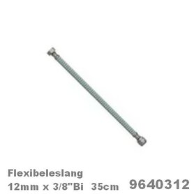 Aansluitslang 12x3/8"Bi  35cm
