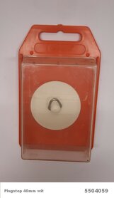 Plugstop 40mm wit