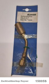 Branderkop Kayser 15mm