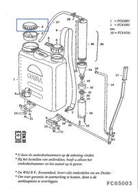 Cobra deksel reservoir