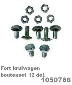 Boutset voor Fort kruiwagen