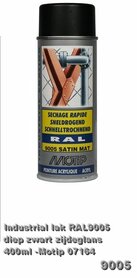 Spuitlak Motip 9005 satin mat