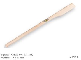 Boombijlsteel 90cm  70x32mm