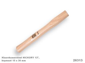 Klauwhamersteel 13" Hickory