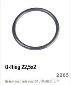 Gardena o-ring 22.5x2