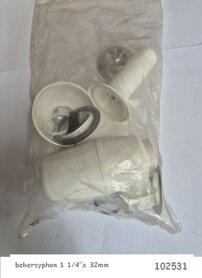 Bekersifon 1 1/4"