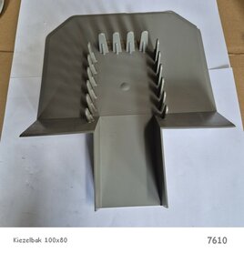 Kiezelbak balkonrand 80x100