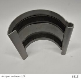 Mastgoot verbinding 129mm