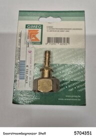 Doorstroombegrenzer Shell / 8mm