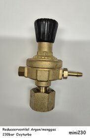 Reduceerventiel Oxyturbo 230bar